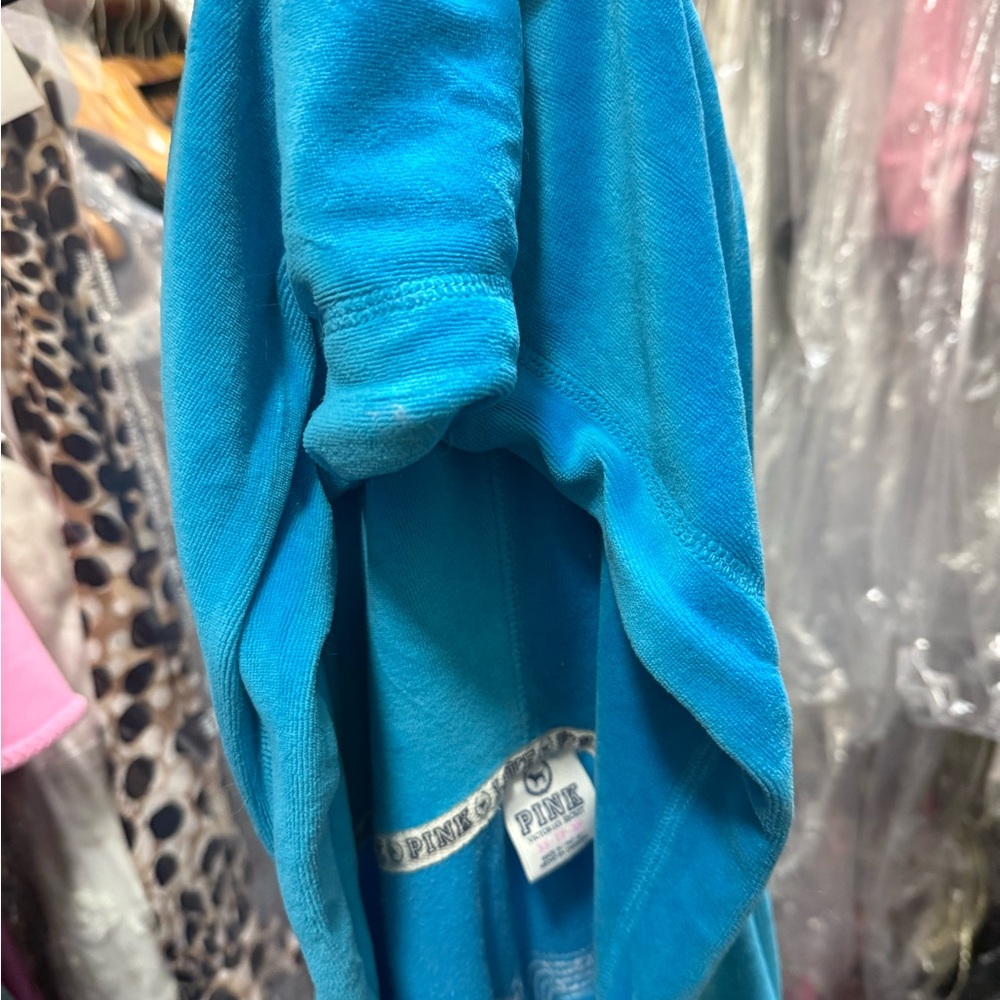 PINK Victoria's Secret Blue Hoodie and Pants Set - Picture 8 of 10